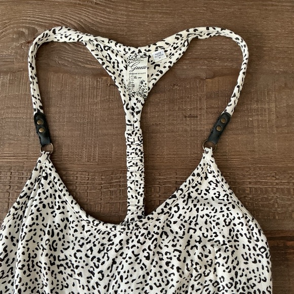 Guess Monochrome Animal Print Dress With Pockets - Picture 3 of 9